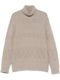 Zegna Wool Sweater | Brown | FARFETCH at Farfetch